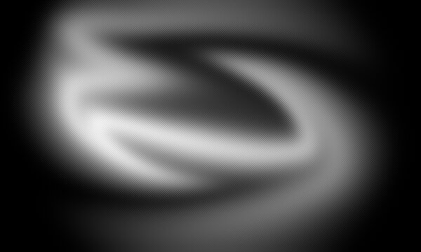 Abstract background smoke swirl in high contrast black and white. Mysterious monochrome vapor texture for creative design projects.