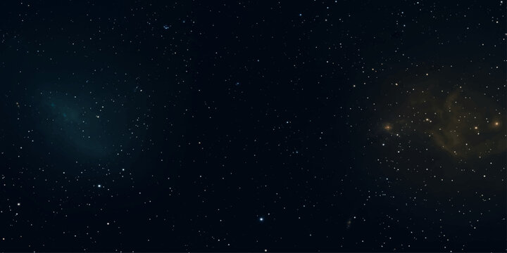A captivating deep space panorama, showcasing a vibrant nebula and distant star clusters, evoking a sense of cosmic wonder and the vastness of the universe.
