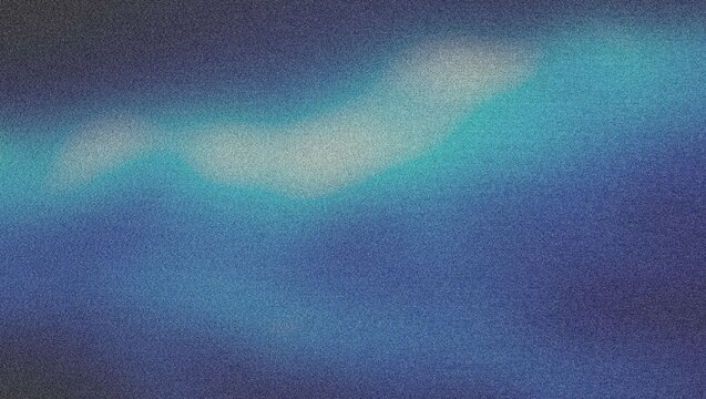 Abstract grainy gradient background, blue and teal lo-fi texture, retro noise backdrop for digital art and graphic design lo-fi texture 4K grainy texture Background