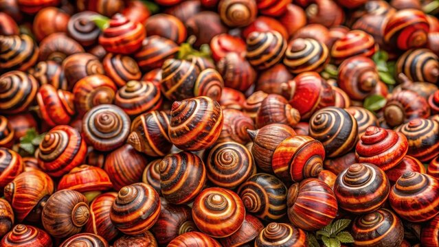 Heap of hong bi luo red tea red snail