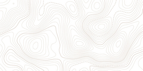 The concept of a conditional geography scheme and the terrain path. Wide size. Map on land vector terrain Illustration.cartography design element. Vector illustratio  © NAZMA