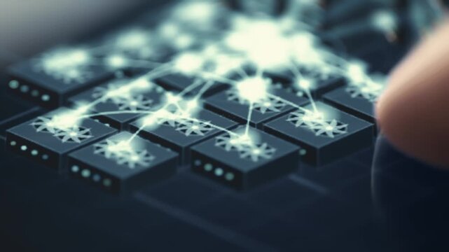 Distributed GPU Cluster Network Activity
