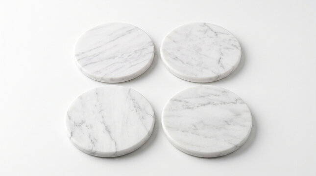 pills on white background