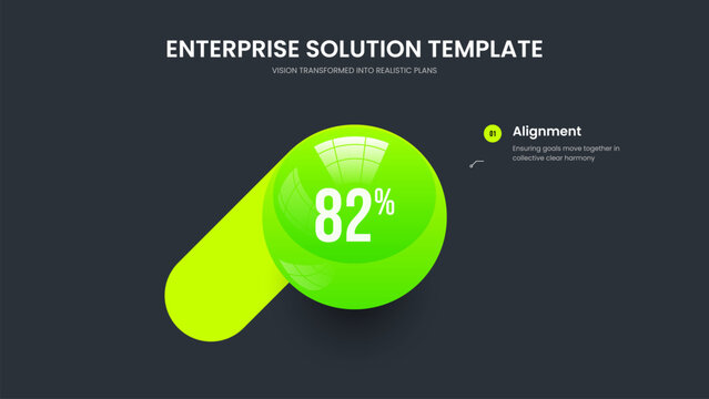 Product Planning 1 Element Graph Frame Template. Modern Briefing Presentation Layout Vector Illustration. Educational Report One Step Infographic Slide Design.