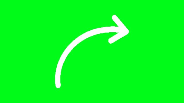 Animated Direction Arrow Sign Icons
