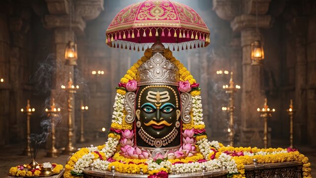 Mahakaleshwar Jyotirlinga Ujjain Festival Shringar Banner