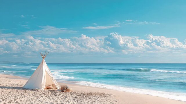 Beach Glamping Tent