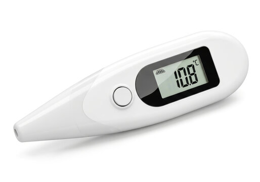 Digital ear thermometer for measuring body temperature