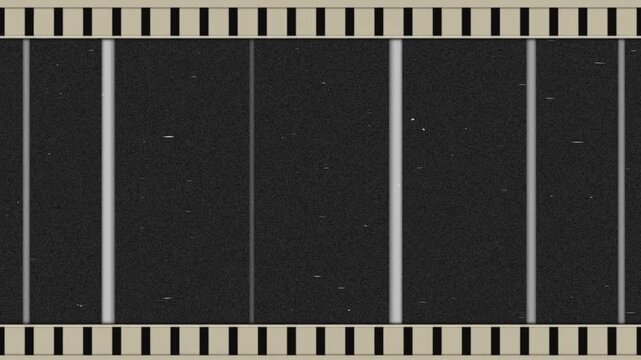 Old film grain scratches dust and flicker overlay seamless loop 4K vintage texture