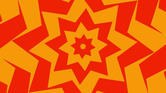 Geometric starburst diamonds abstract motion loop animation