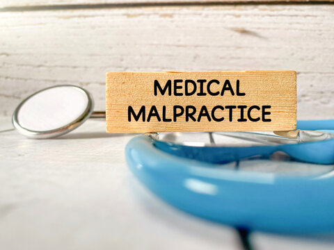 Medical Malpractice Legal Claim and Healthcare Negligence Concept