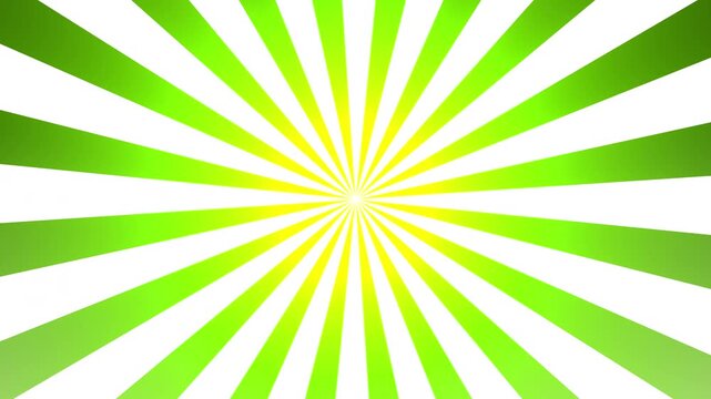 Retro Sunburst Background with Bright Radial Light Rays Suitable for Branding, Social Media, Creative Design and Modern Vintage Motion Graphics