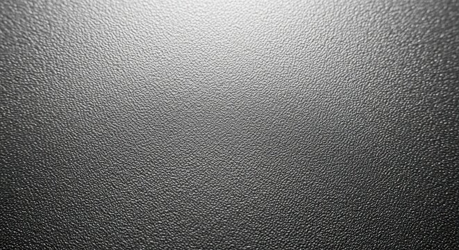 Black Textured Plastic Surface Background with Soft Top Lighting and Grainy Pattern for Abstract Design
