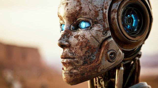 robot on Mars