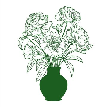 vase with flowers