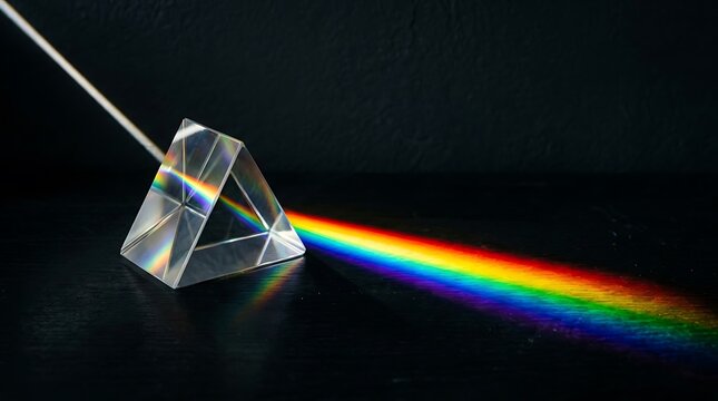 Abstract light beam from futuristic device.