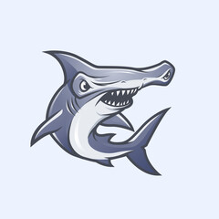 Naklejka premium Shark vector illustration