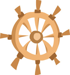 ship steering wheel © vach