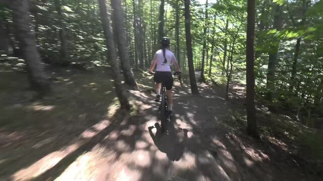 Giro in montagna con MTB