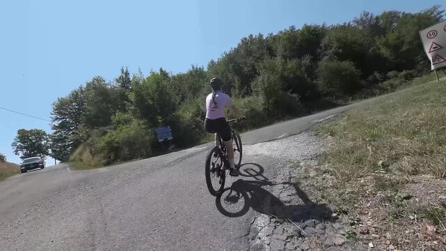 Giro in montagna con MTB