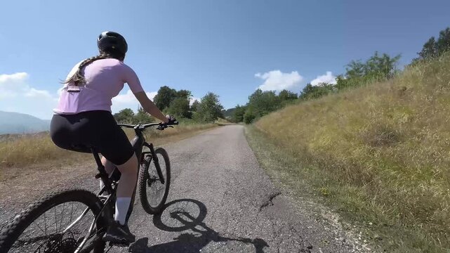 Giro in montagna con MTB