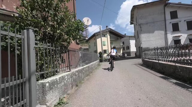 Giro in montagna con MTB