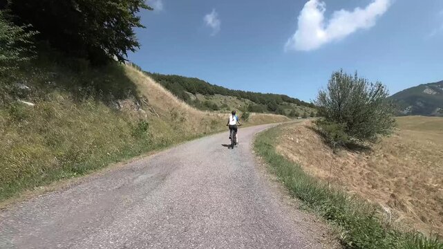 Giro in montagna con MTB