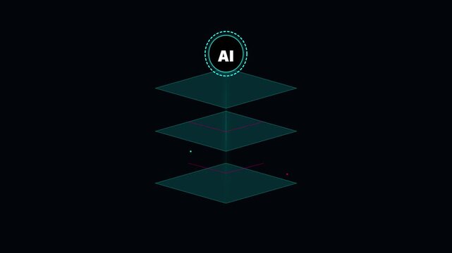 AI Core High-Fidelity Replication Animation