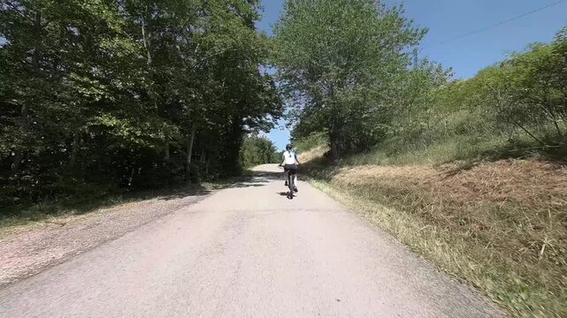 Giro in montagna con MTB