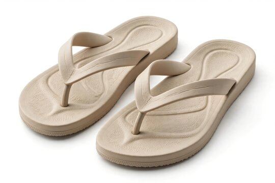 Beige Flip-Flops