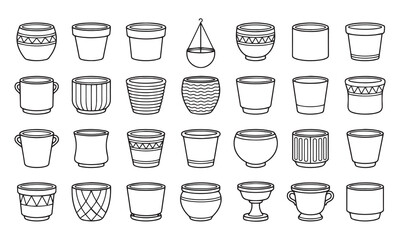 Obraz premium Minimal House Keys and Keychains Clipart Bundle, Black and White Key Line Art Vector Collection