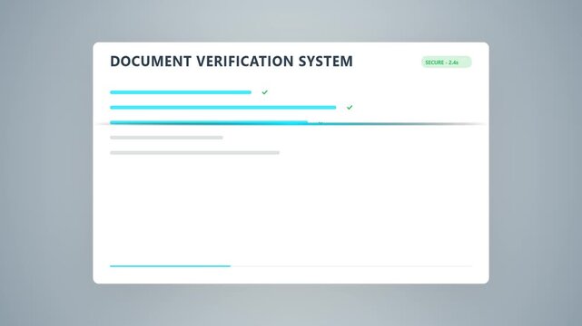 Document Verification System Ultra High Fidelity