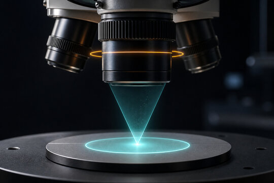 Microscope objective focus calibration system