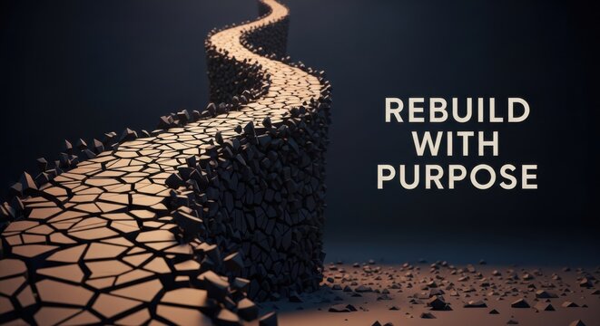 Winding Road of Progress Breaking Apart