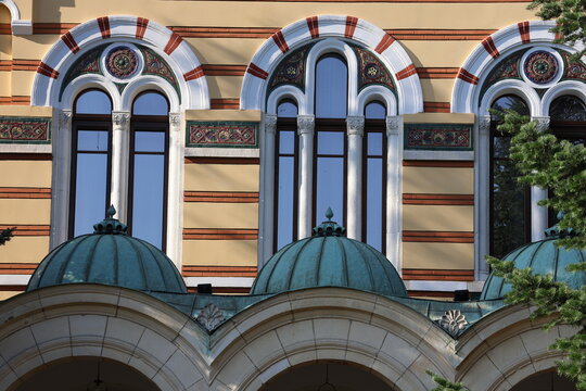 The Palace of the Holy Synod of the Bulgarian Orthodox Church in Sofia, Bulgaria