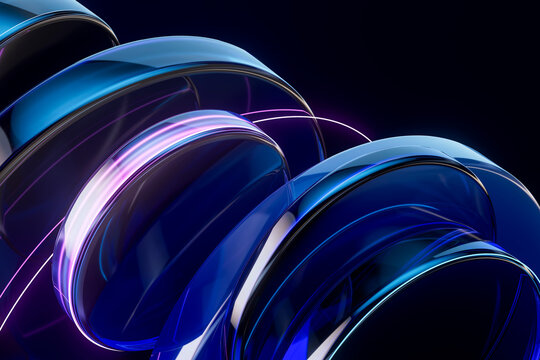 3D Glass Quantum Sphere