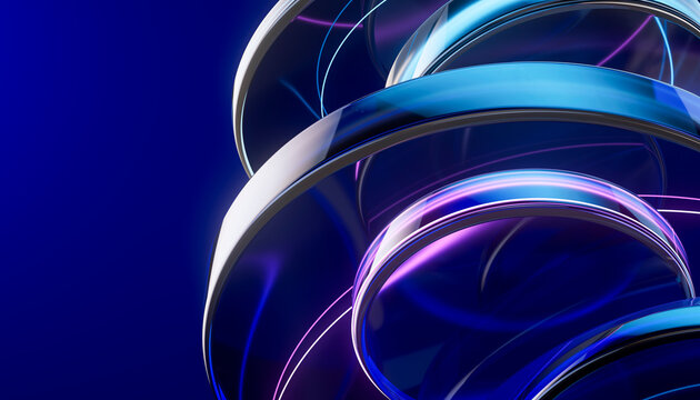 3D Transparent Digital Sphere