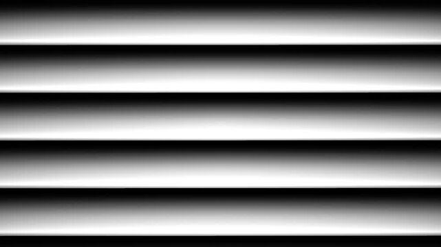 Smooth monochrome gradient bands moving downward with soft light transitions, monochrome technology background, digital interface, abstract motion graphics 
