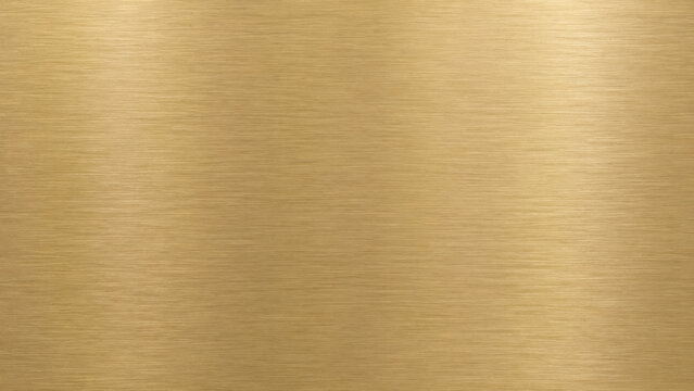 Brushed Brass Metal Texture Background With Premium Satin Finish