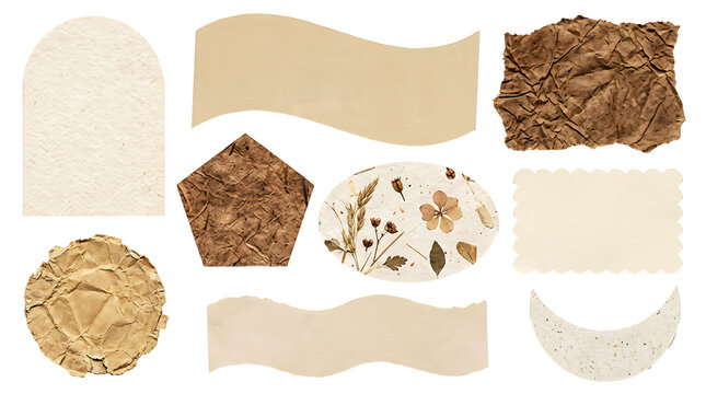 Set of four different chocolate desserts including cake, cookies, and truffles on a plate isolated on transparent background . Ai Generated