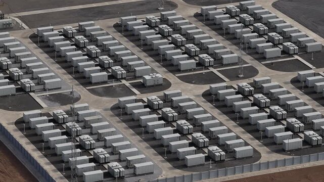 Integrated solar power and energy storage station