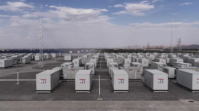Integrated solar power and energy storage station