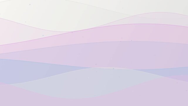 Abstract Undulating Fluid Waves Seamless Motion Loop
