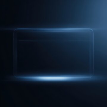 futuristic digital interface window element isolated transparent background ui design asset