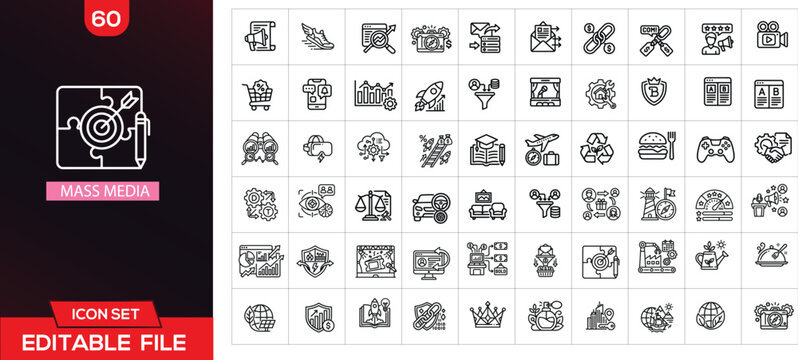 A collection of various ancient mysterious symbols and esoteric glyphs arranged in a grid pattern on white background