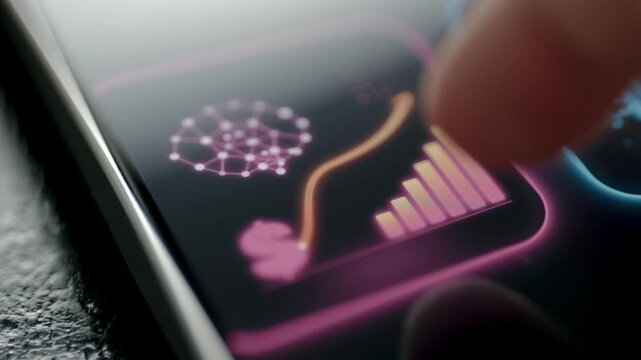 neural model cost selection touchscreen interface