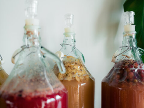 Homemade beverages fermentation 