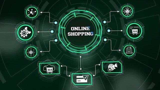 Online shopping transaction portal processing web store consumer checkouts and electronic order fulfillment
