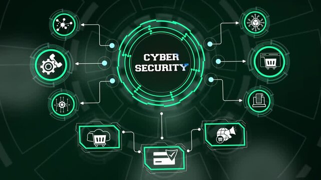 Cyber security shield interface monitoring network threat detection algorithms and database encryption keys