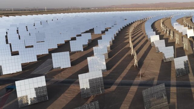 Reflecting the Sun: A Close-Up View of a Tower CSP Plant